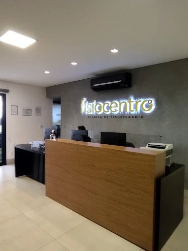Recepção da clínica Fisiocentro